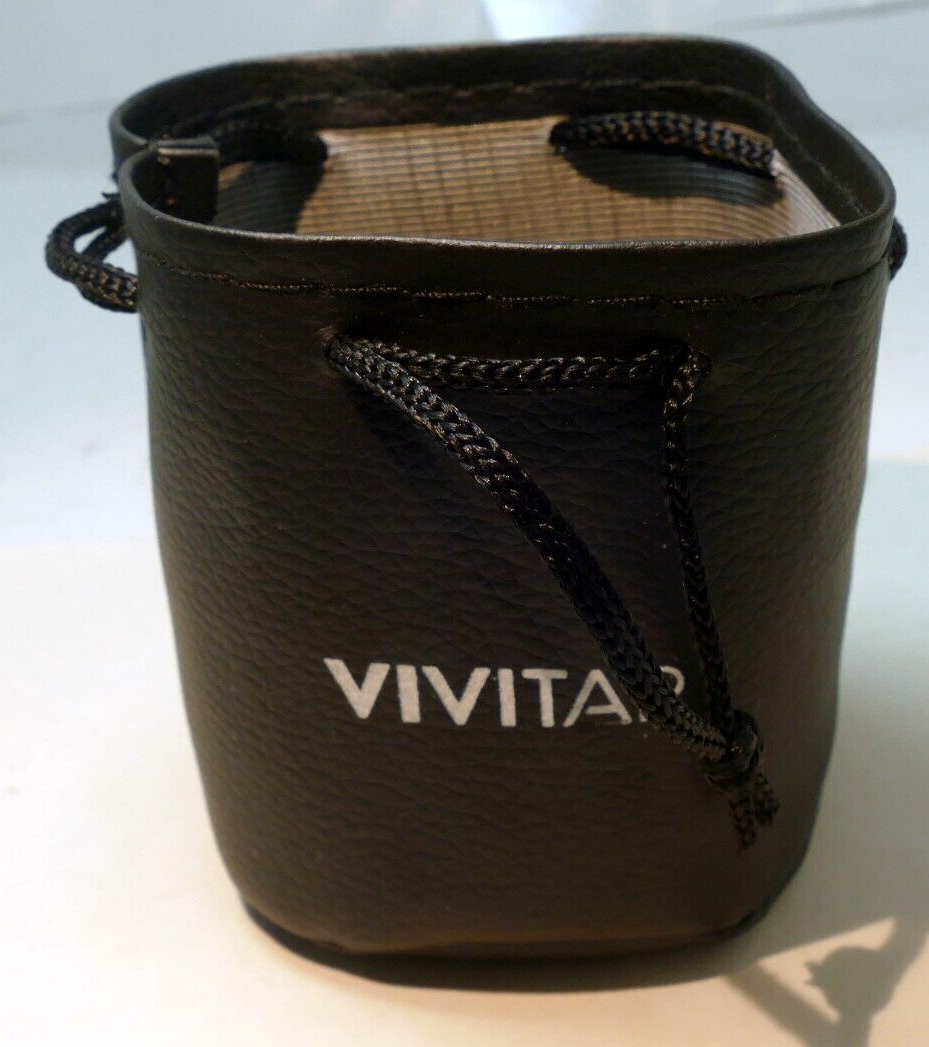 Vivitar Soft Lens Case for 28mm f2.8 or 0.43X teleconverter
