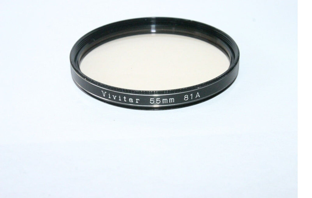 Genuine Vivitar 55mm 81A Lens Filter Made in Japan 6309013