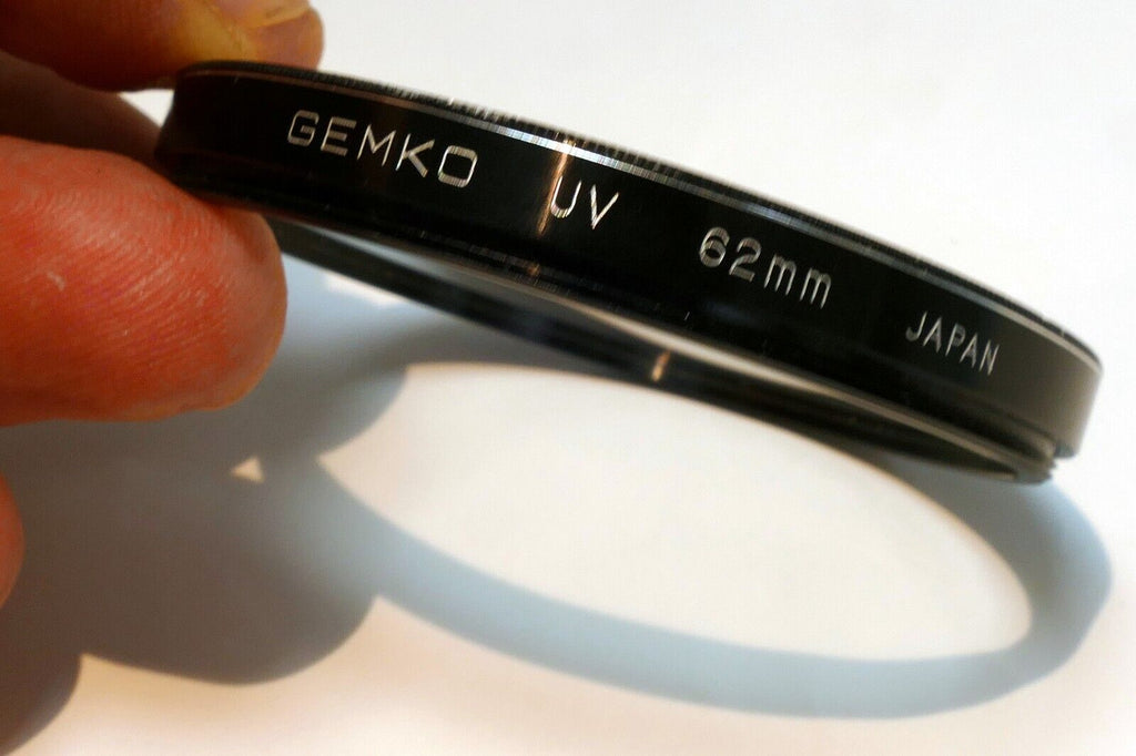 Gemco UV 62mm Lens Filter made in Japan