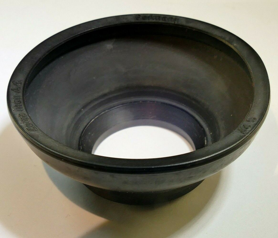 Zeiss Ikon AG S27 Lens Rubber Hood shade 27mm screw in Contessa Tenax Genuine