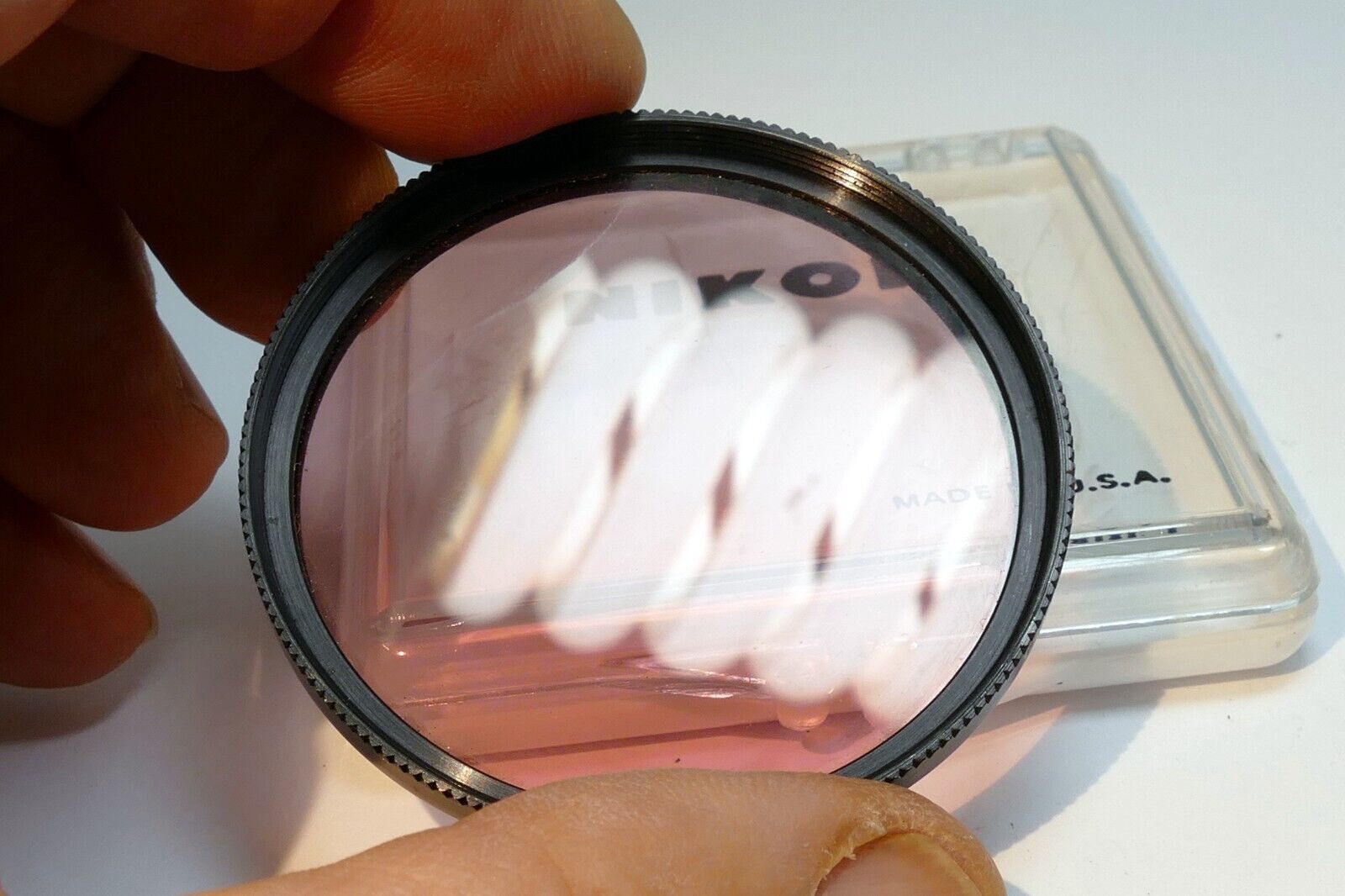 Nikon 52mm CC30R Filter made in USA  Nikkor Genuine tungsten correction