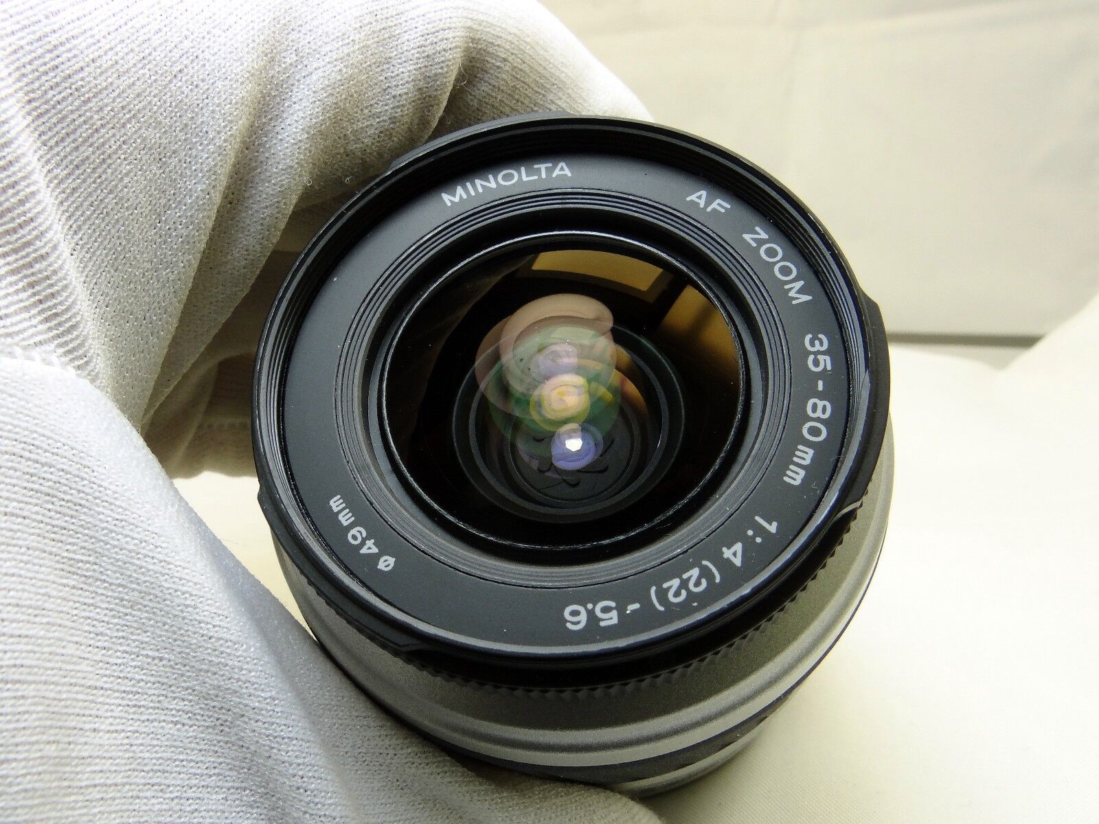 Minolta 35-80mm f4-5.6 Lens Maxxum - - - -   AF inop - - - Parts or Repair AS IS