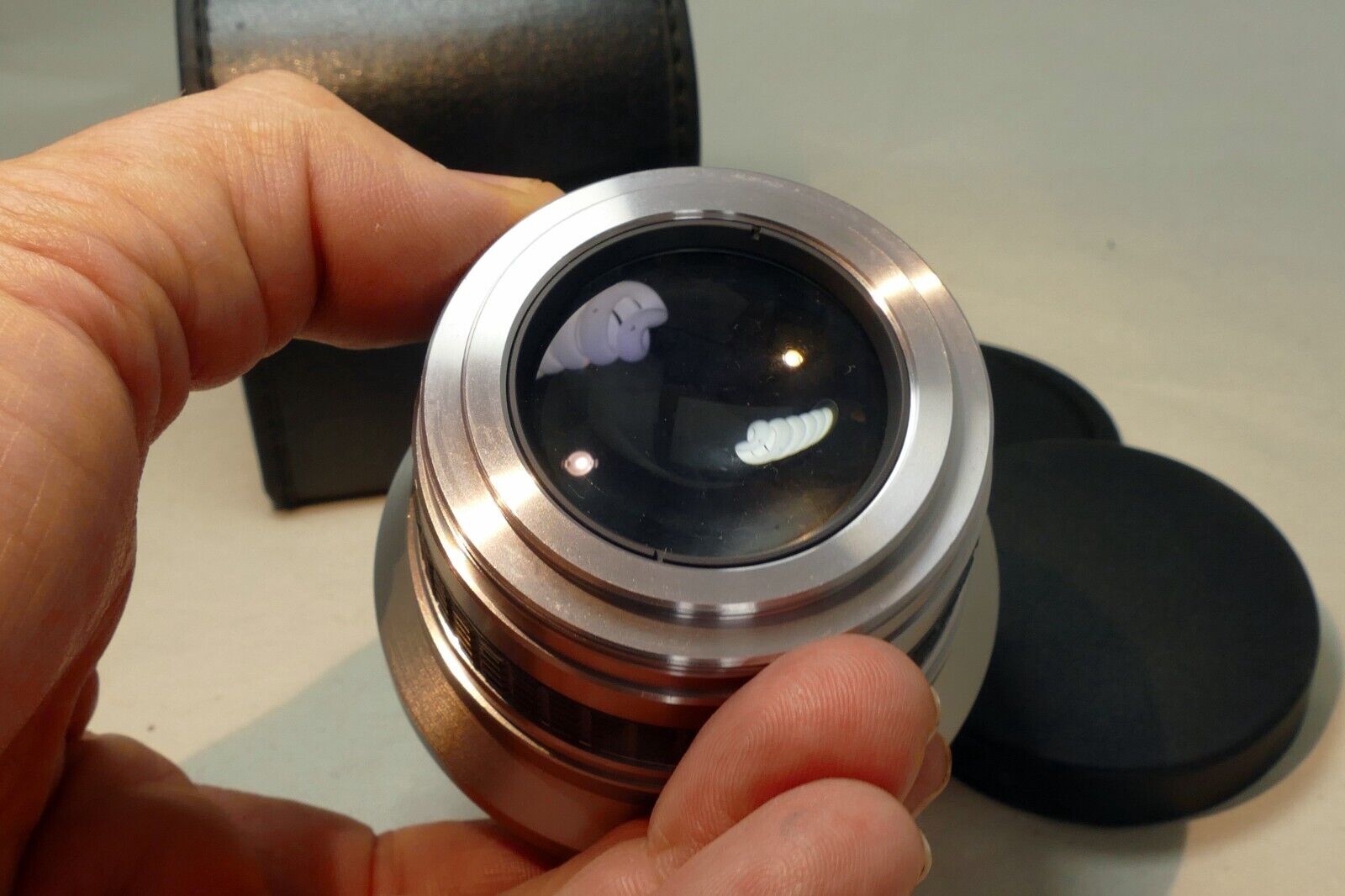 IR Titanium Super WIDE AUX Camera LENS Series VII 54mm threads - with haze AS IS