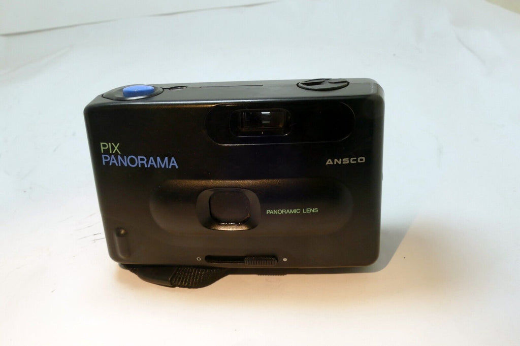ANSCO PIX PANORAMA Compact 35mm Film Camera W Panoramic Lens Point & Shoot