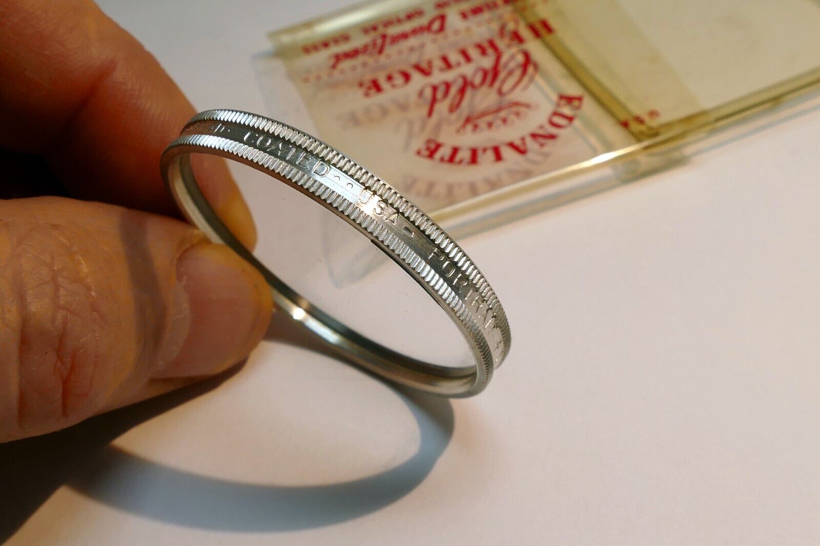 Ednalite Duraklad Portrait +1A  Series # 6 (VI) Lens Filter drop in 41.3mm OD