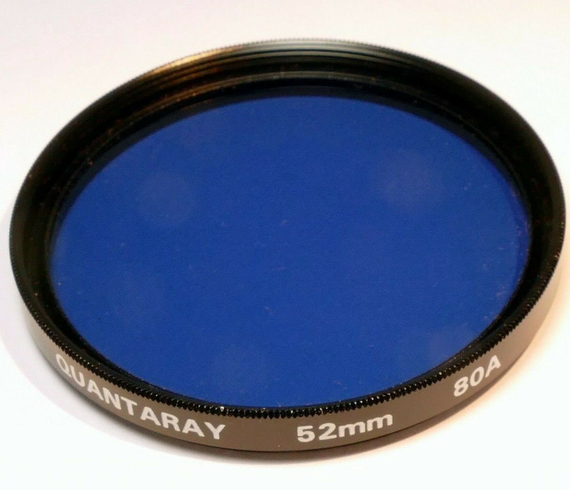 Quantaray 52mm Filter 80A Blue cooling