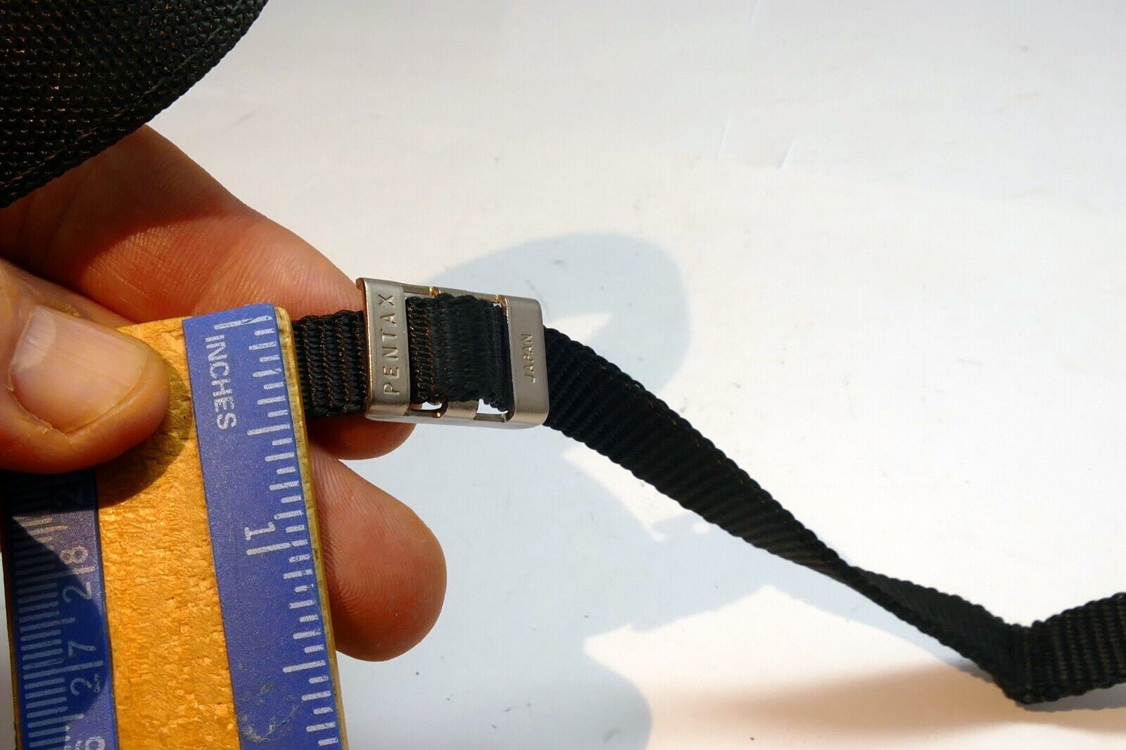 Pentax Camera Neck Strap All Black 2.5cm Wide 645n - OEM Genuine