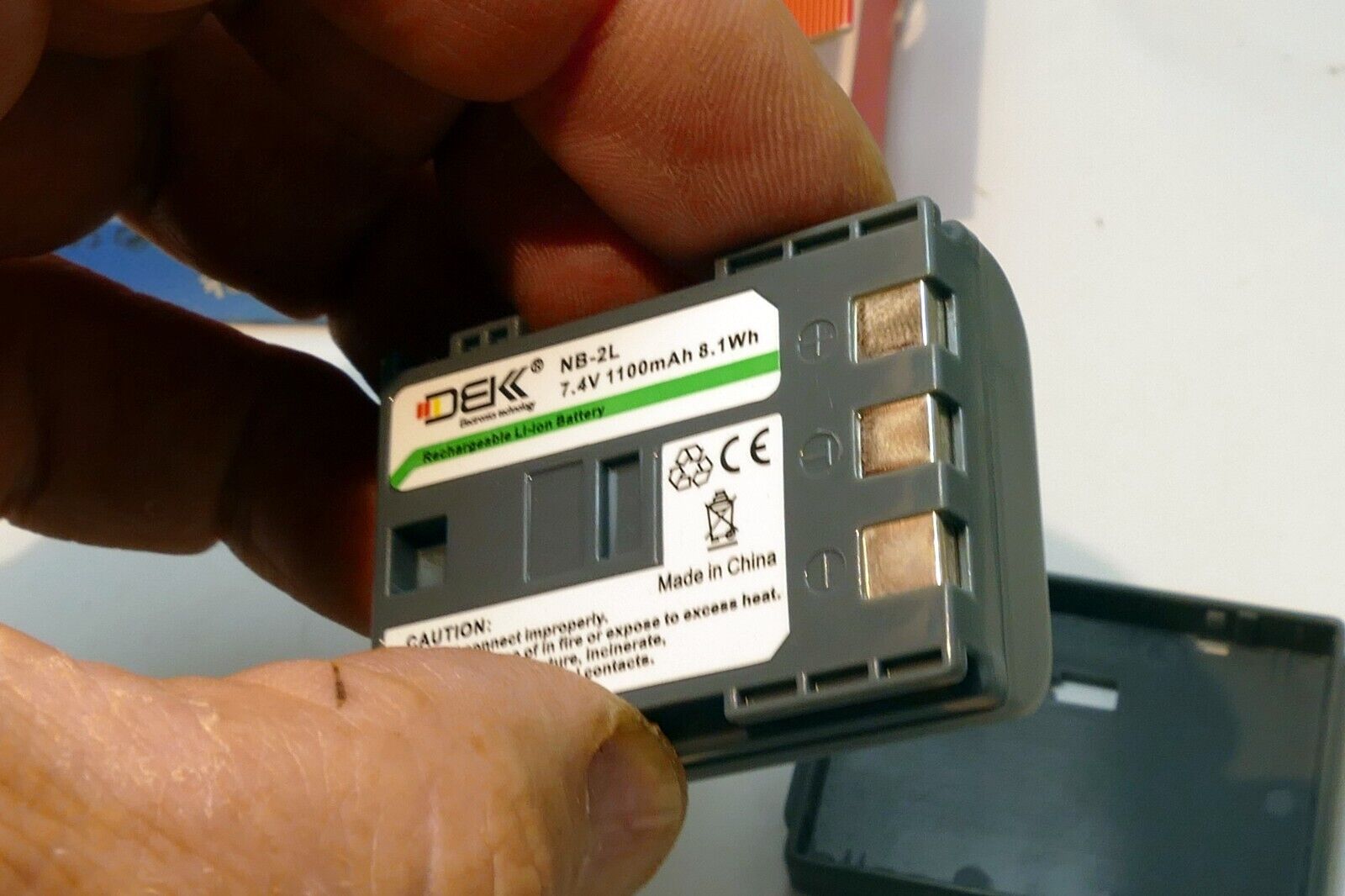 Replacement Battery for Canon NB-2L 2L Canon PowerShot S30 PowerShot S40