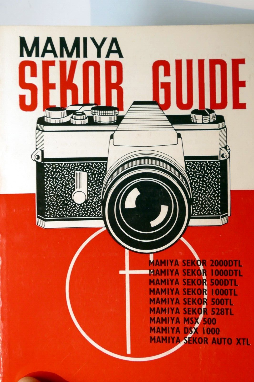 Mamiya Sekor  500 1000 528 XTL Film camera manual  Instruction Guide E English