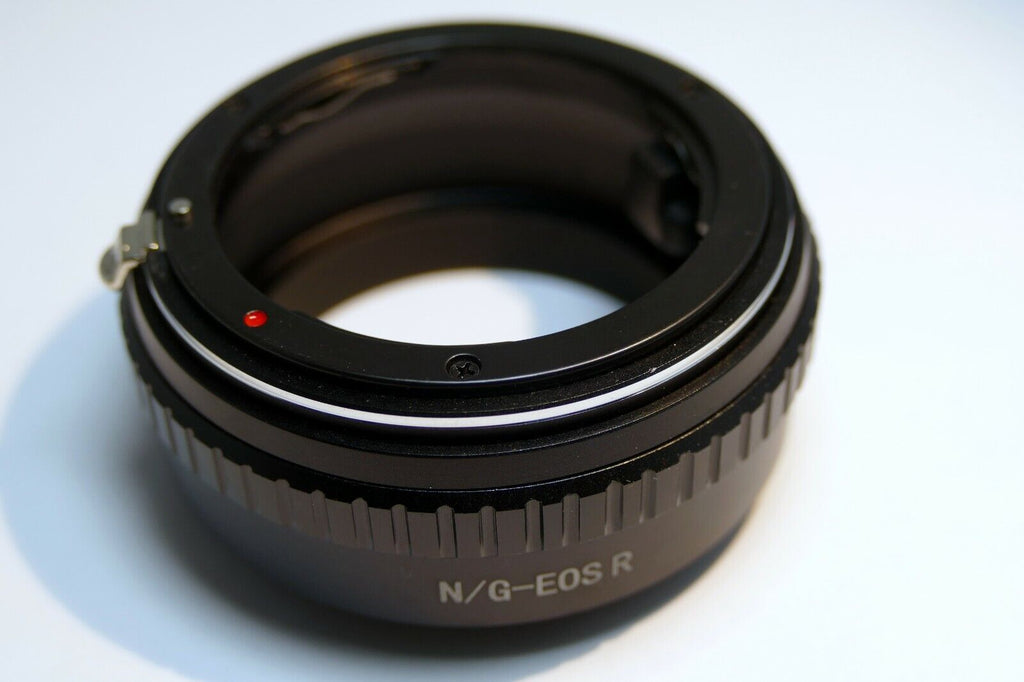 Nikon AF-S AI-S G F Lens mount adapter ring to Canon EOS R RF full frame Camera