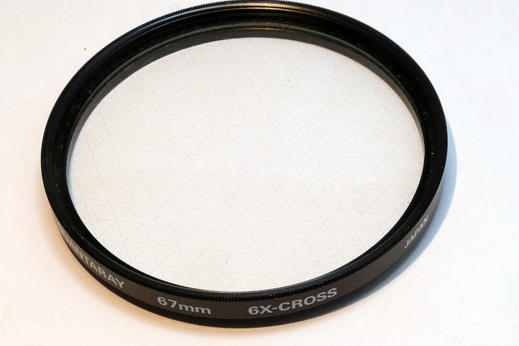 Quantaray 67mm 1B Lens Filter 6X Cross Screen made in Japan