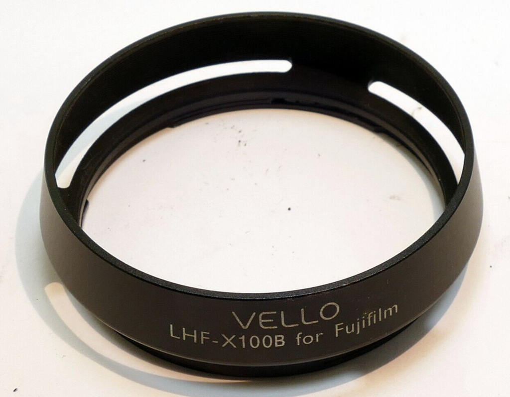 Vello LH-X100 Metal Square Bayonet Hood Shade for Fujinon X100 (missing LA-49X10