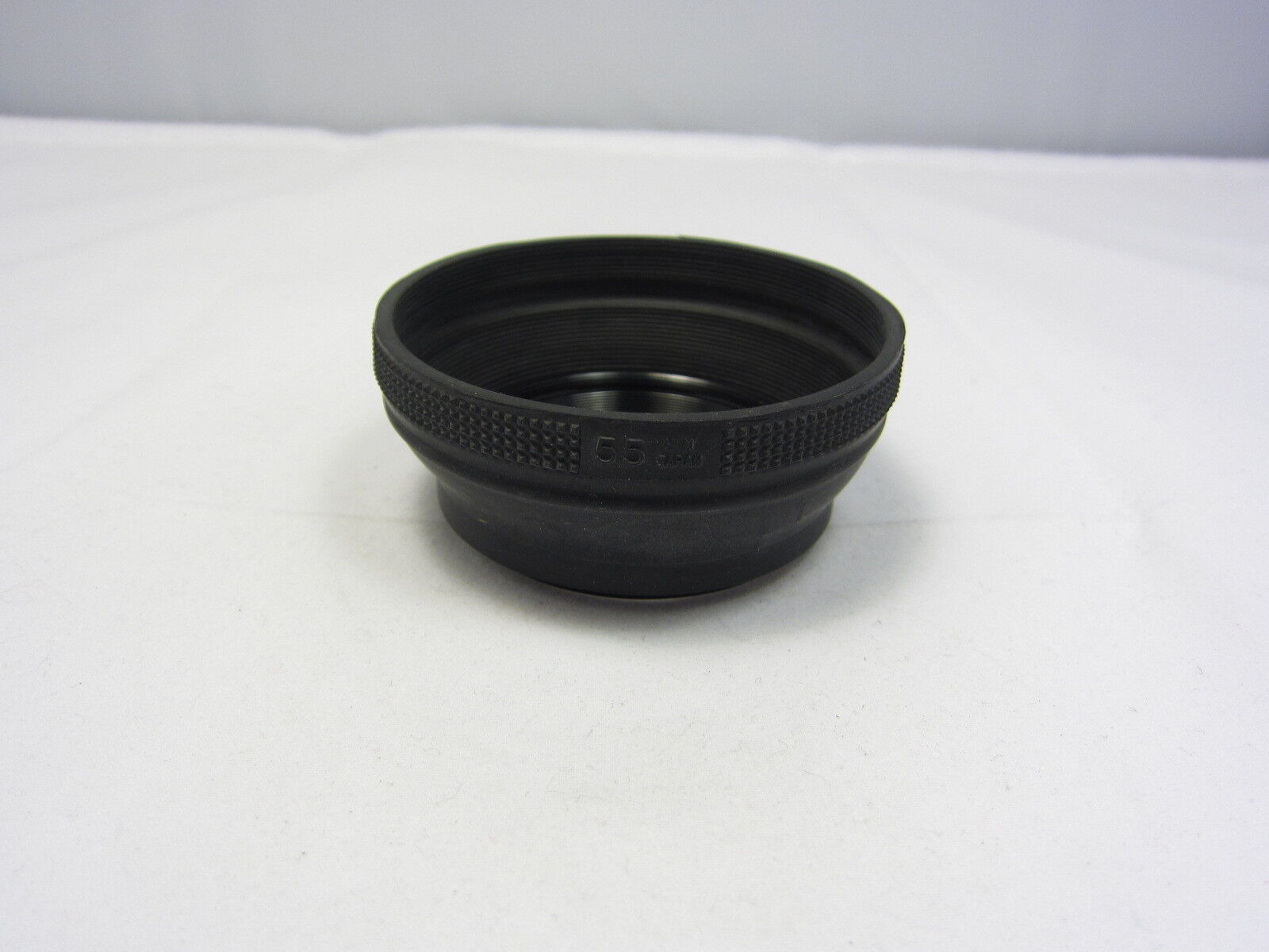 Used Unknown Brand 55mm Collapsible Rubber Lens Hood Made in Japan N102039