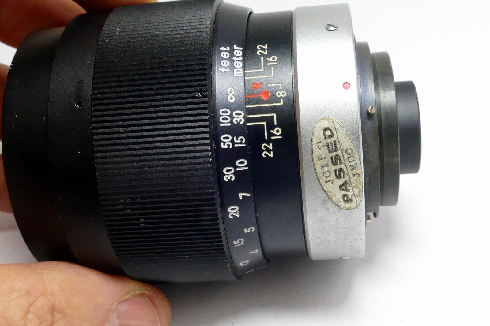 Topcon 135mm f/4 UV Topcor Lens - for parts or repair with fungus haze