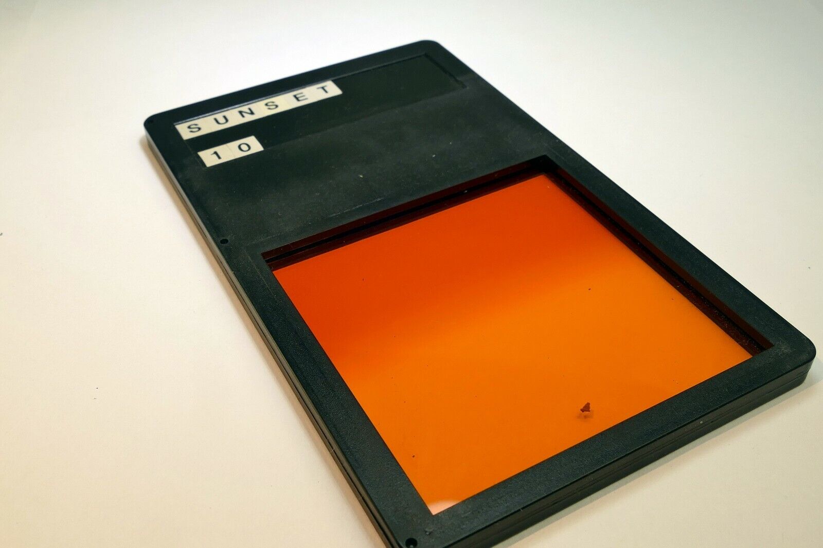 Sunset Gradual graduated Orange Filter drop in square 3X3" for Lindahl