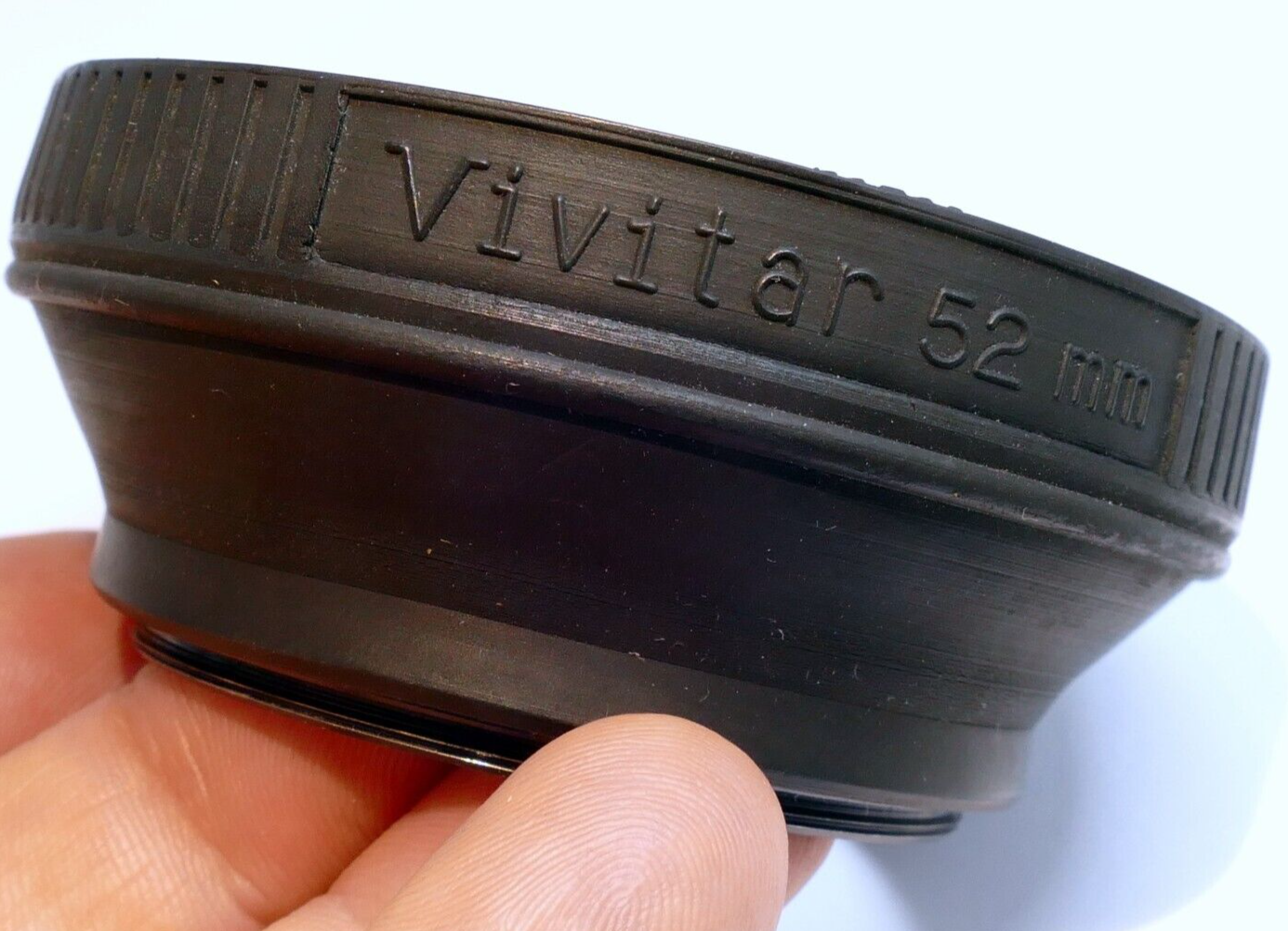 Vivitar 52mm  Rubber Lens Hood Shade collapsible for  50mm f1.8 f1.7