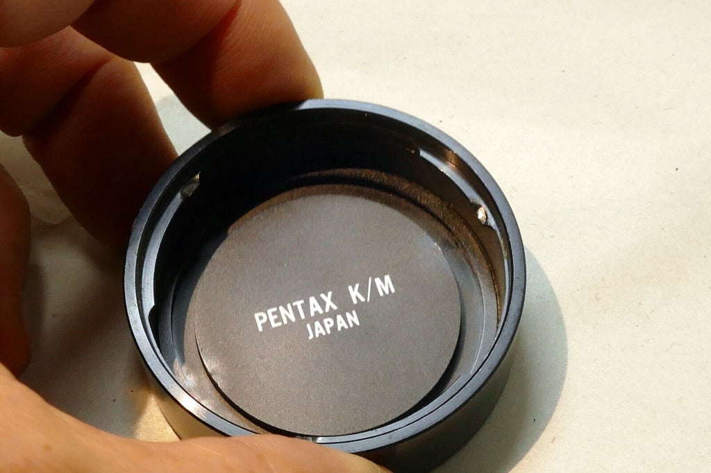 Metal Rear Lens Cap for Pentax K PK KR Takumar SMC Bayonet Mount Lenses (Sturdy)