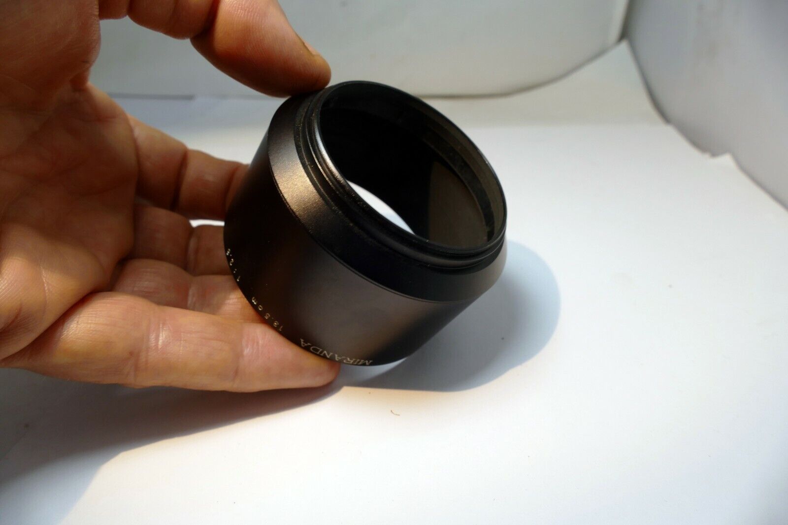 54mm Lens Hood Shade for Miranda 135mm f2.8 13.5cm Metal 55mm series 7 screw in