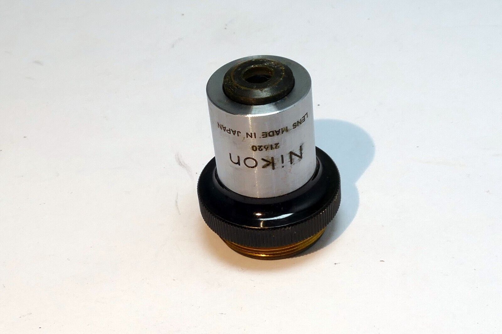 Nikon M 10 / 0.25  Microscope Objective Lens - works good Genuine