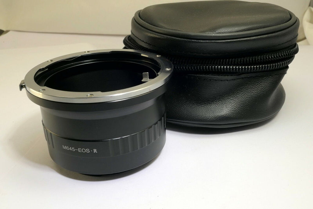 Mamiya 645 Lens mount adapter Ring to CANON EOS R Camera Full frame Mirrorless