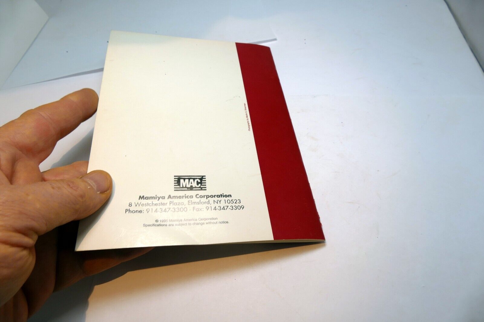 Mamiya RZ 67 Brochure Accessory Owner's Guide