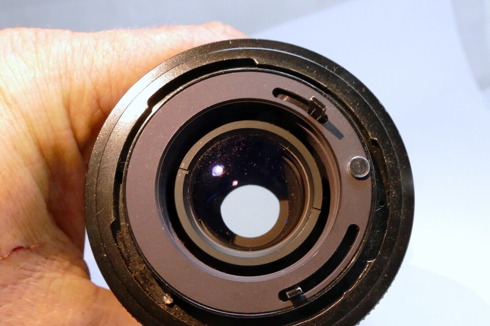 Mitakon 70-180mm f4.5 FD Lens for Canon manual focus telephoto w/ haze AS IS