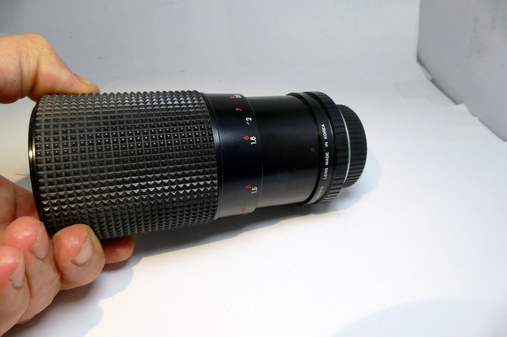 Albinar ADG 80-200mm f3.9 Minolta MD lens mount telephoto  manual focus zoom