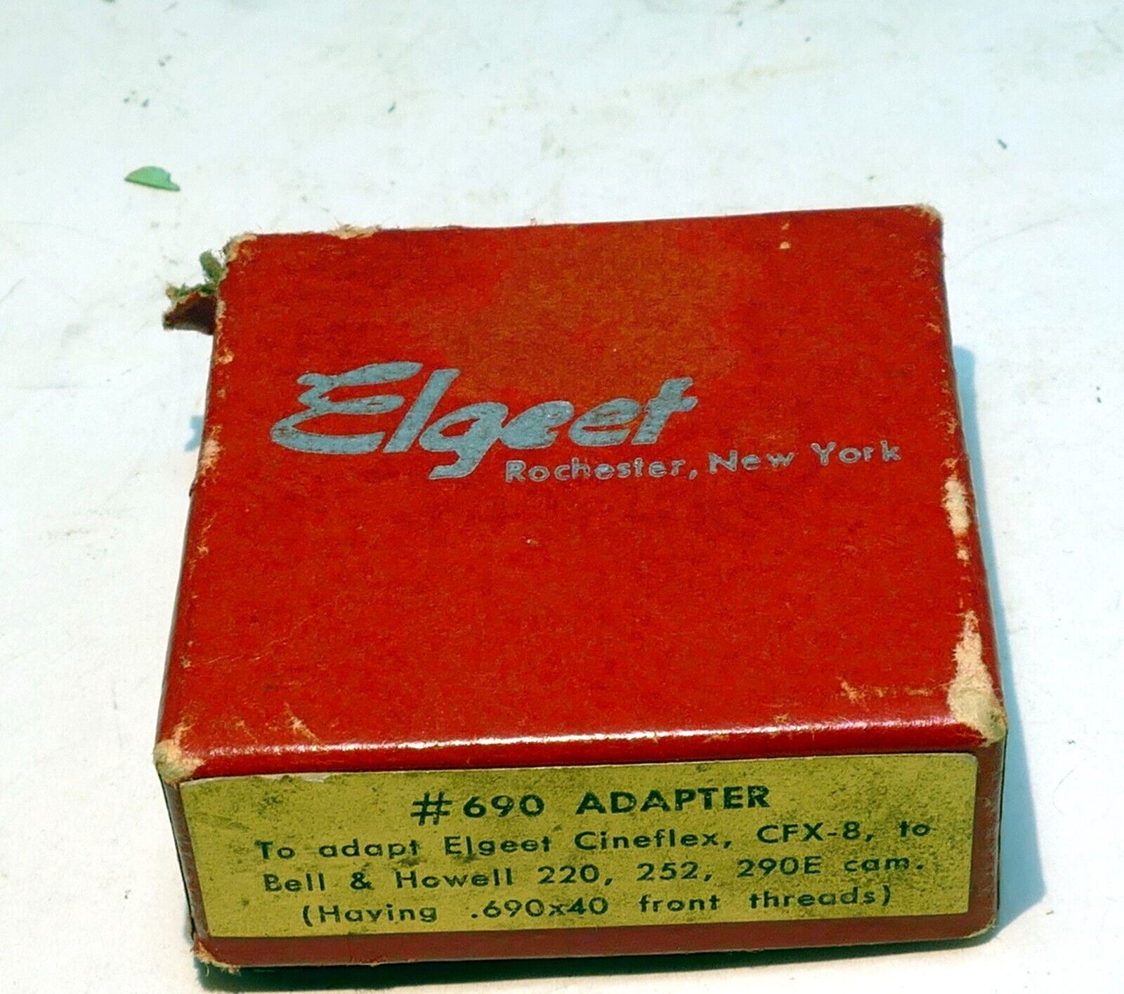 Empty box for ELGEET wide Angle adapter 690 CFX--8