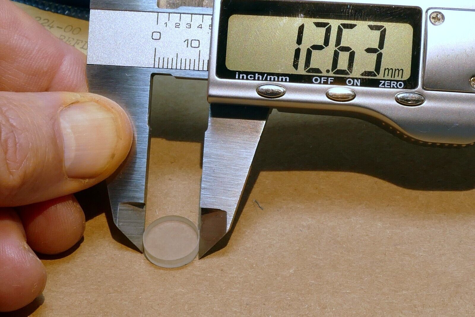 Flat Optical 0.5" Diameter 0.13" thick  1/20λ Oriel