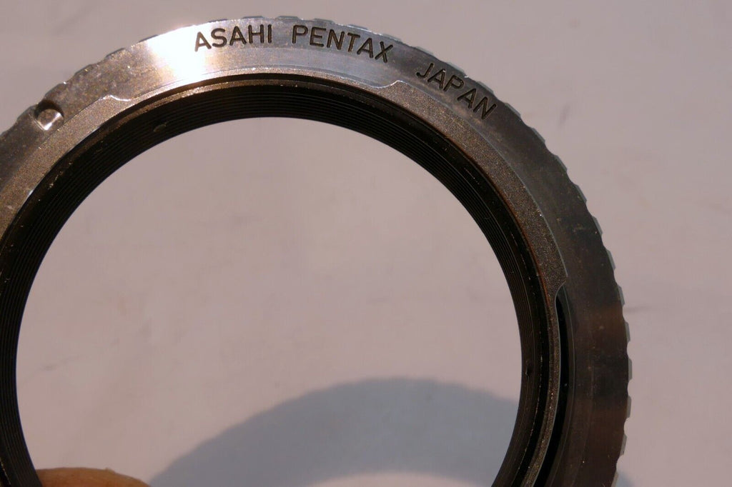 Pentax Asahi PK Camera mount adapter Ring to 49mm Reverse macro - Genuine OEM