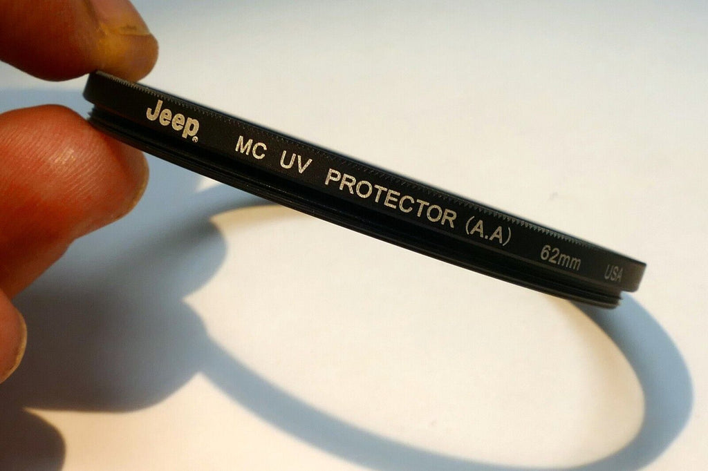 Jeep 62mm Lens Filter MC UV Low / Slim profile WIDE ANGLE lenses