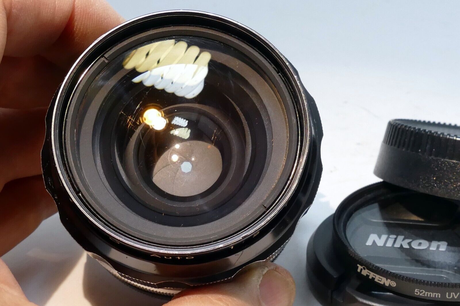 Nikon Nikkor-O 35mm f2 AI F Prime lens f2.0 (home Ai'd) - AS IS Parts or Repair