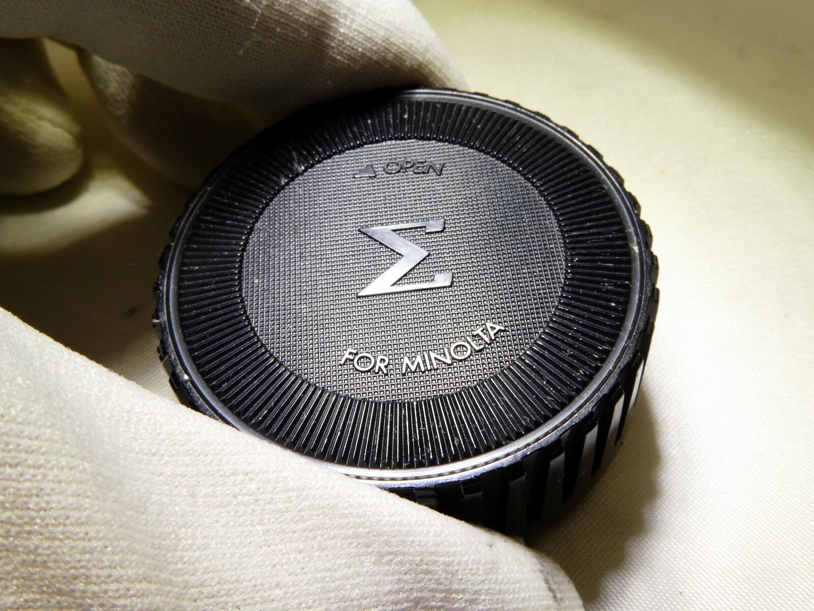 Sigma  MD bayonet lens mount Rear Lens Cap for Minolta MC MD manual focus