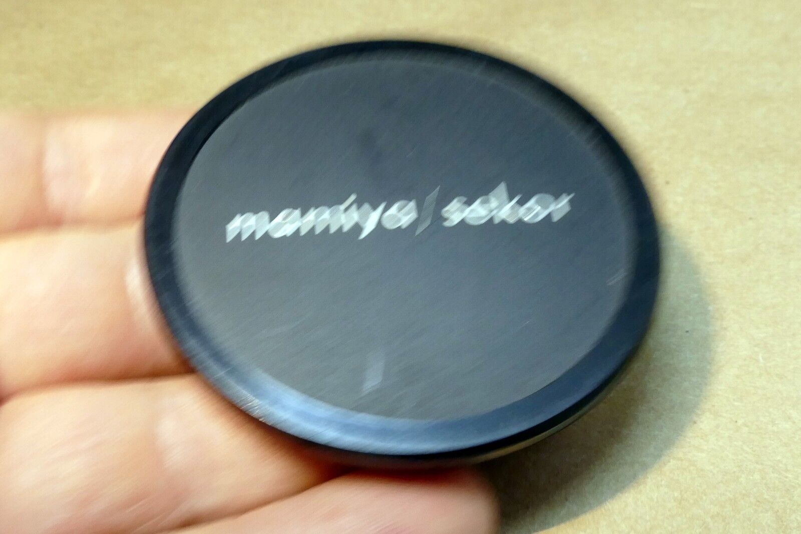 Damaged Lens Cap Mamiya sekor 55mm  (missing clips) for parts not working