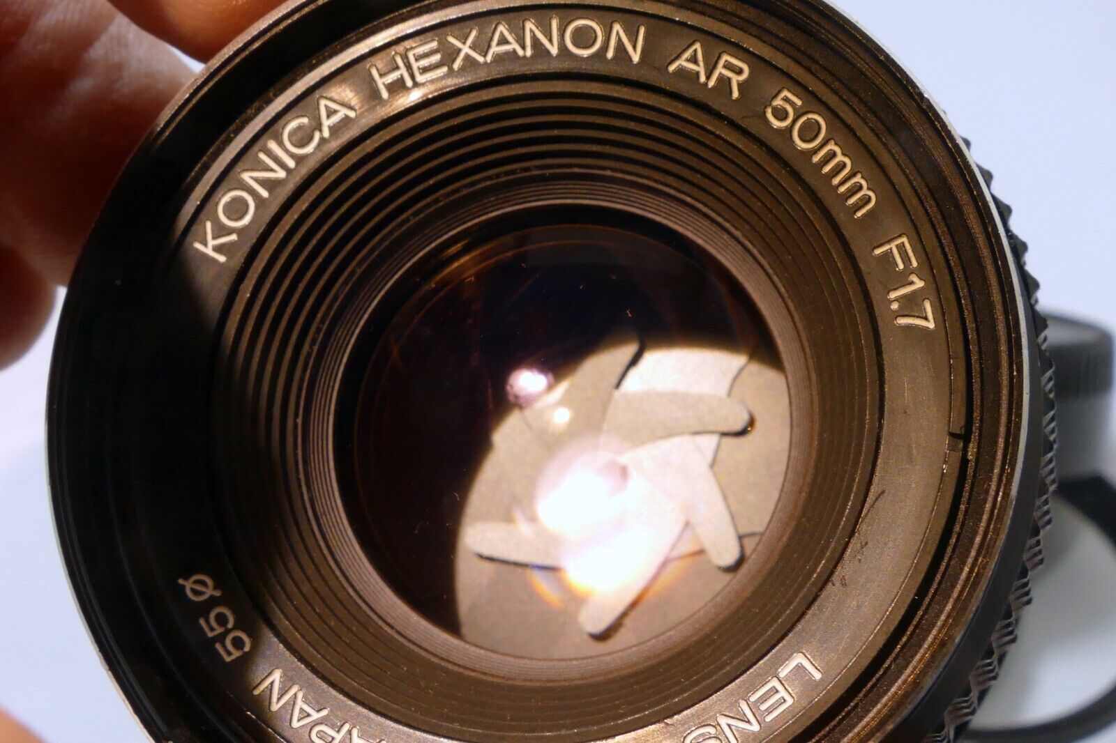 Konica Hexanon AR 50mm f1.7 Manual Focus Prime Lens  -