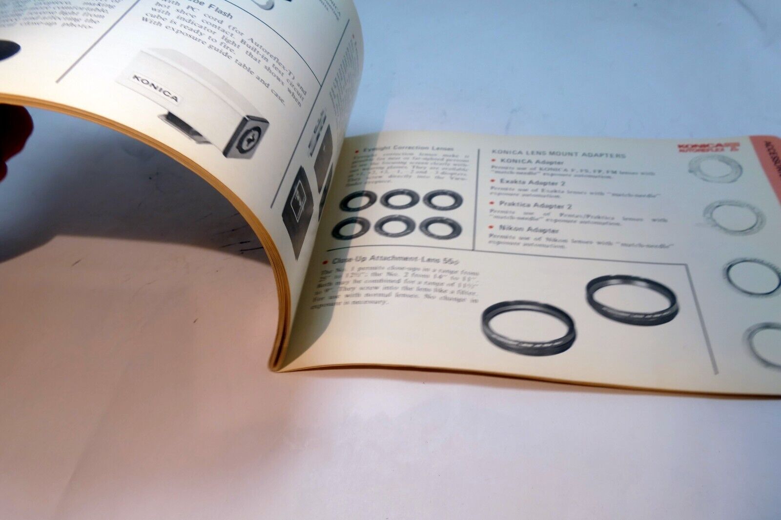 Konica Autoreflex T Camera Guide Booklet/Manual  English EN