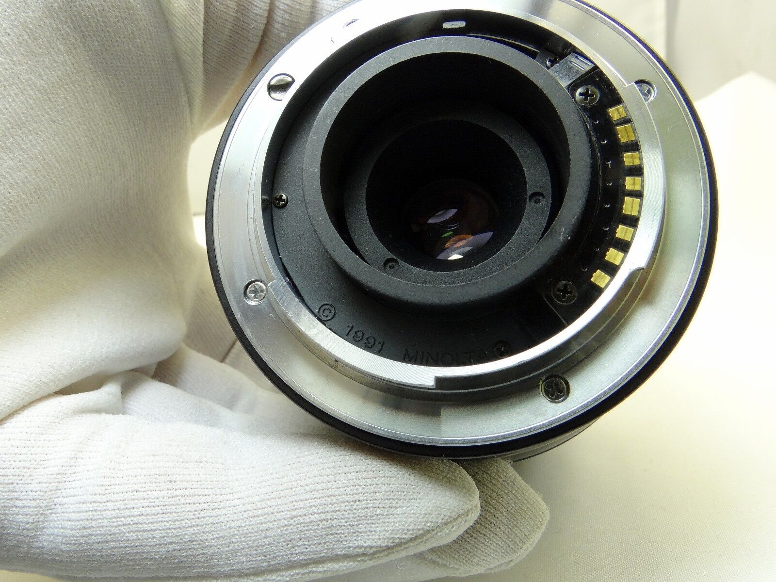 Konica Minolta AF XI 28-80mm f4-5.6 Lens (aperture blades stuck w/ oil) -  Parts