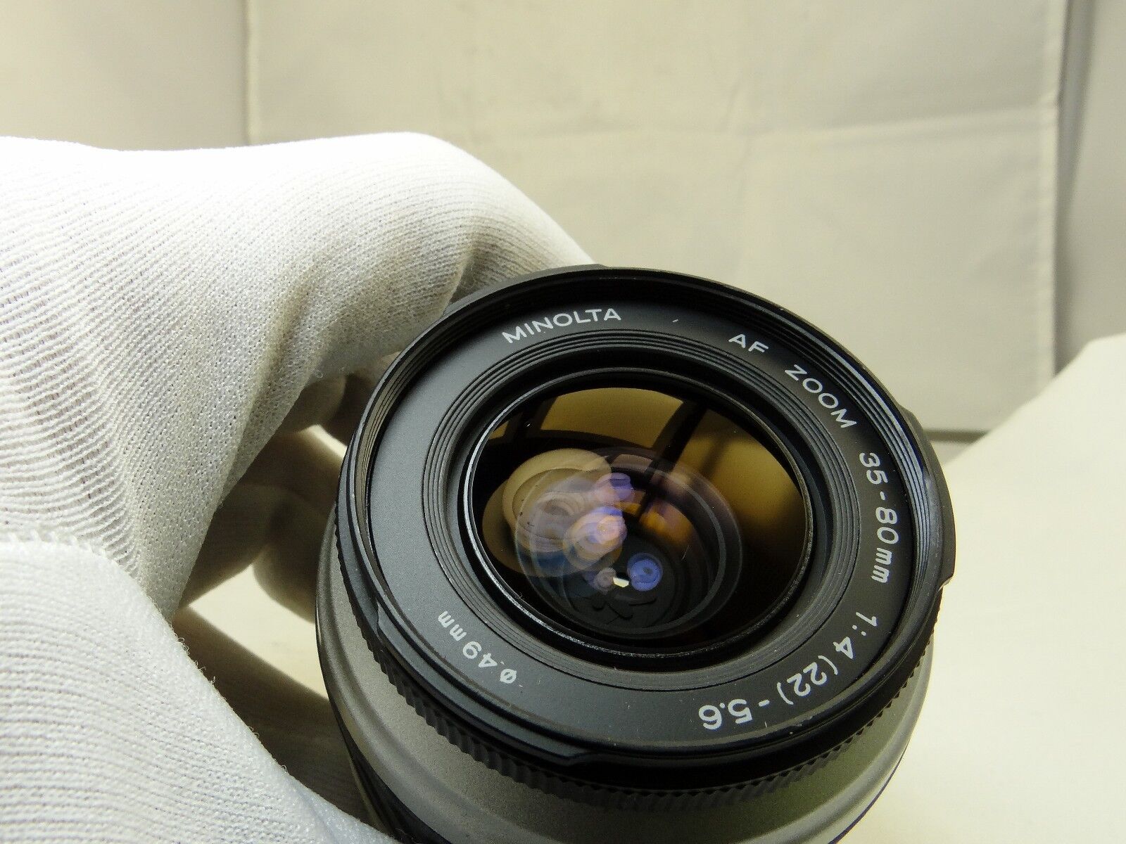 Minolta 35-80mm f4-5.6 Lens Maxxum AF inop - Parts or Repair AS IS