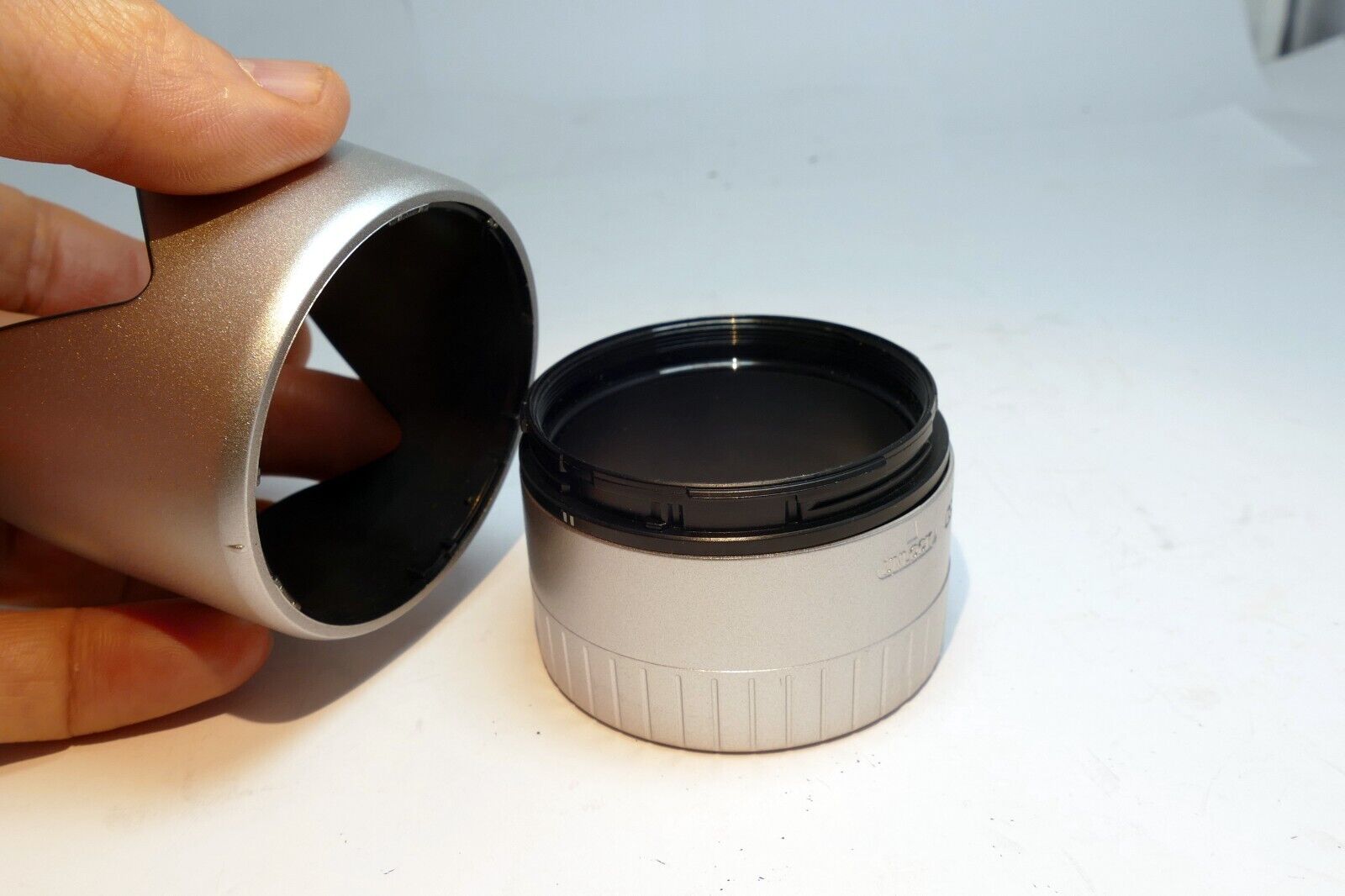 54mm twist on  type  Lens Hood Shade with adapter