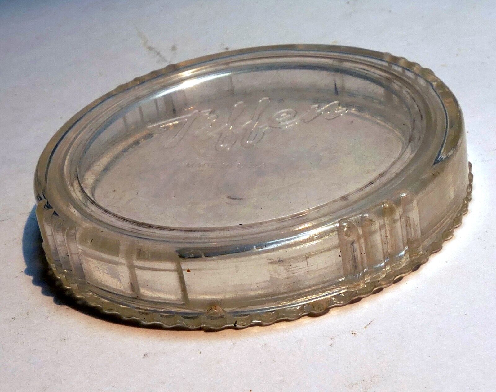Empty Tiffen filter case for 52mm series 7 VII filters