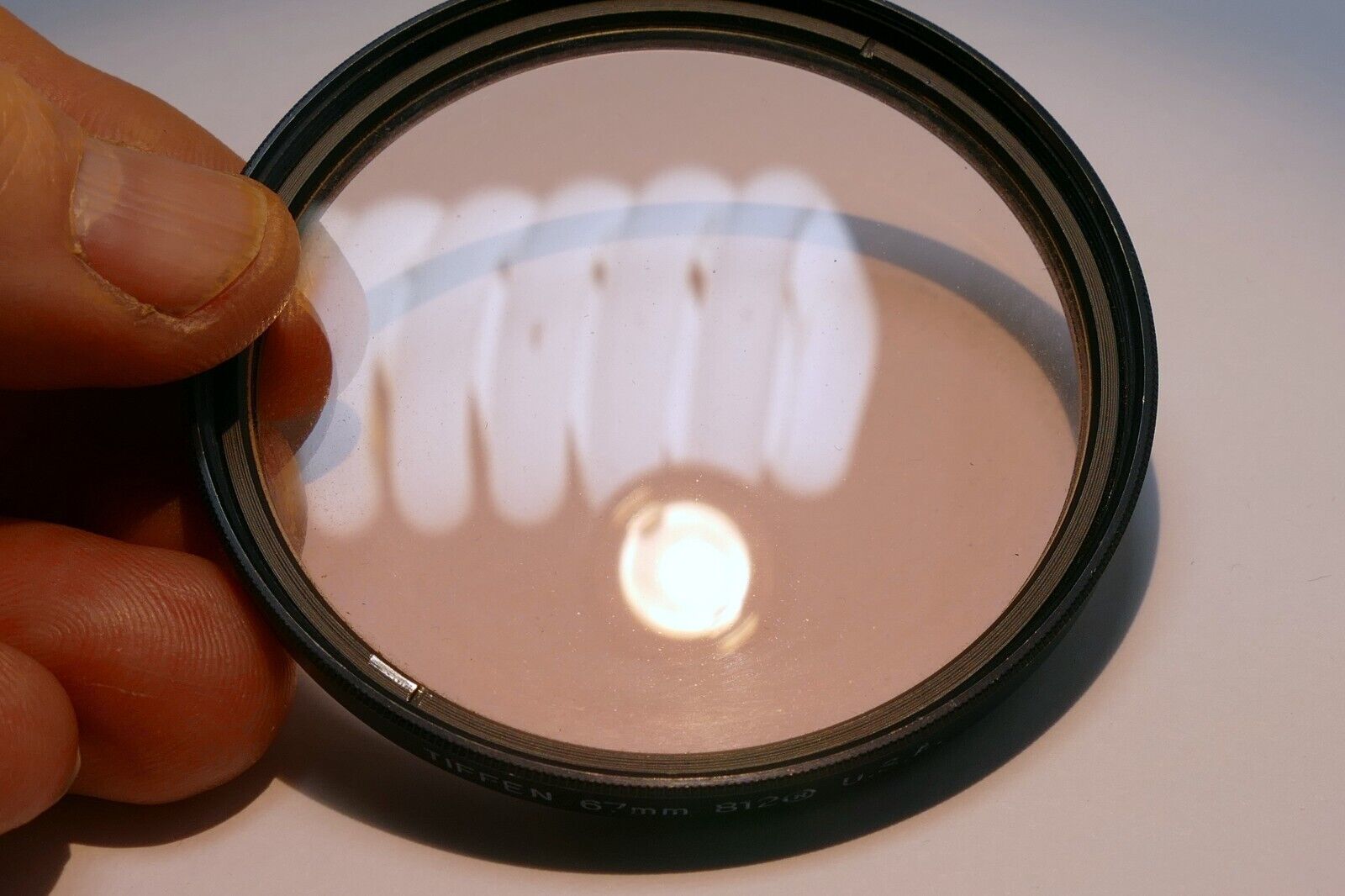 Tiffen 67mm filter made in USA  812 warming overcast day for portraiture