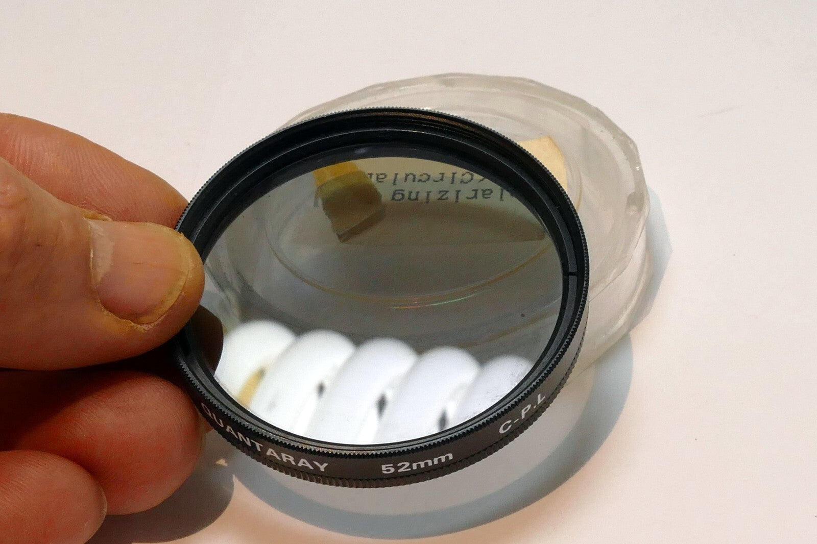 Quantaray Lens Filter 52mm C-PL Circular-Polarizer   - mint