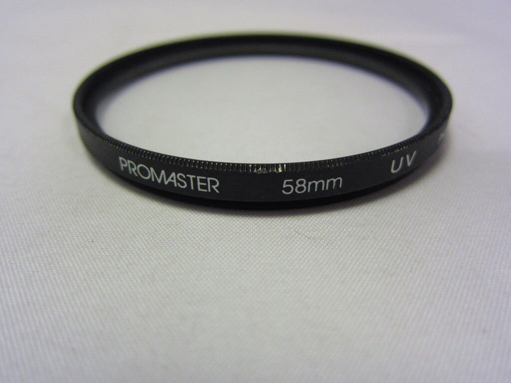 PROMASTER 58mm UV Haze Filter Made in Philippines 6312047