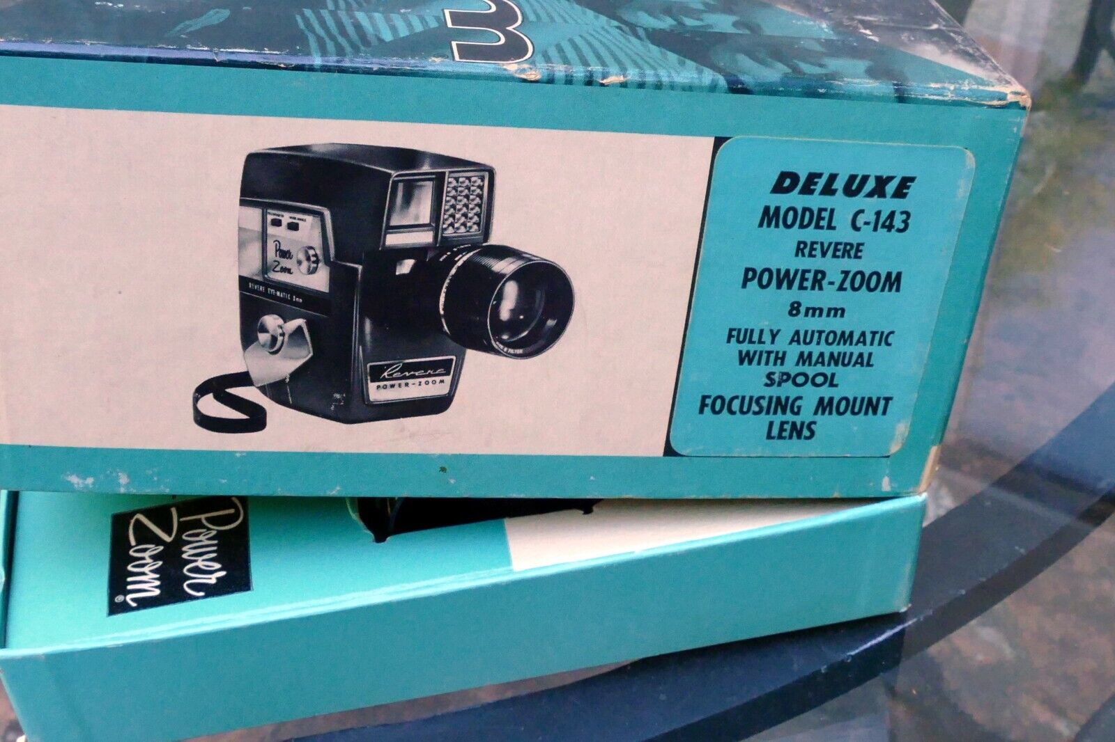 Revere 8 Eye-Matic 8mm Spool Model 143 Power Zoom w/ f1.8 Raptar Lens - AS IS