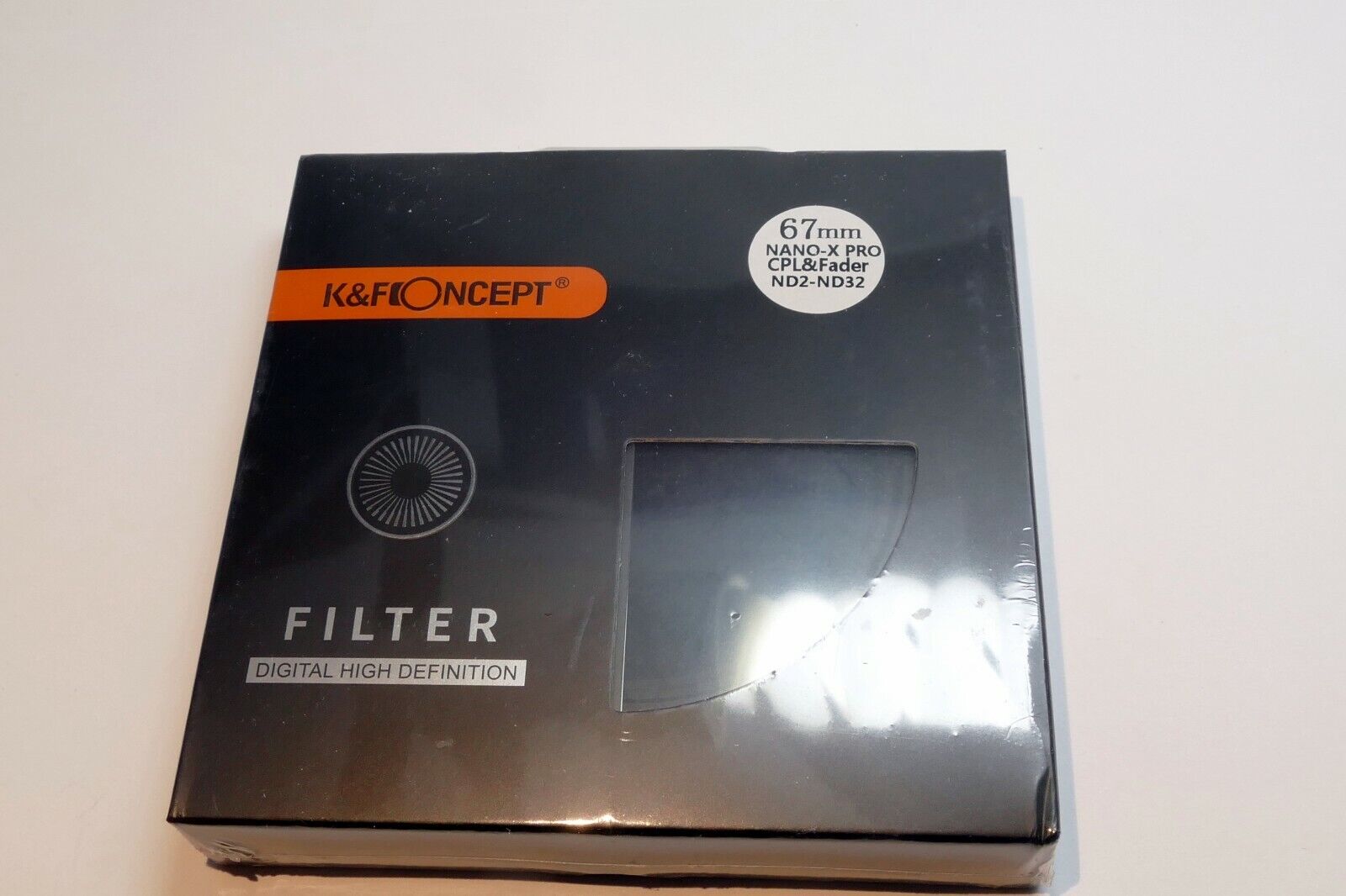 67mm K&F Nano X Circular Polarizer Filter Slim CP-L ND fader NDX2-NDX32 variable
