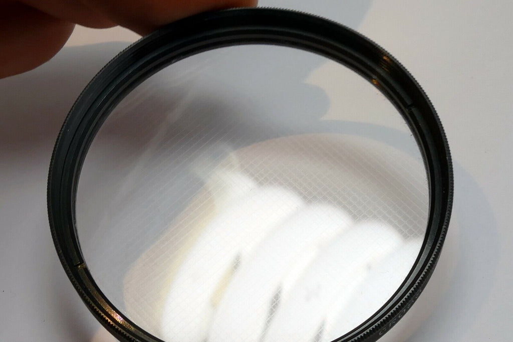 Vivitar 55mm Lens Filter CS Cross Screen 4 point Small Fine Star 1mm