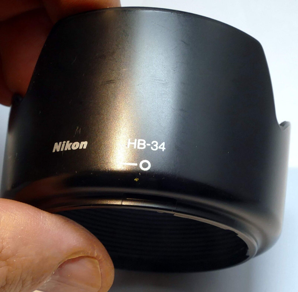 Nikon HB-34 Lens Hood Shade for AF-S DX 55-200mm F4-5.6G ED  -  OEM Original
