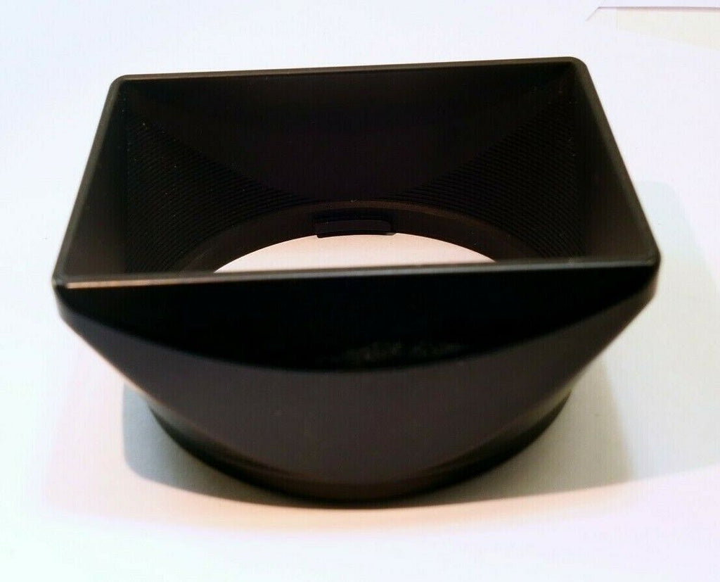 Twist on type Square lens hood shade (unknown brand) 55-58mm rim