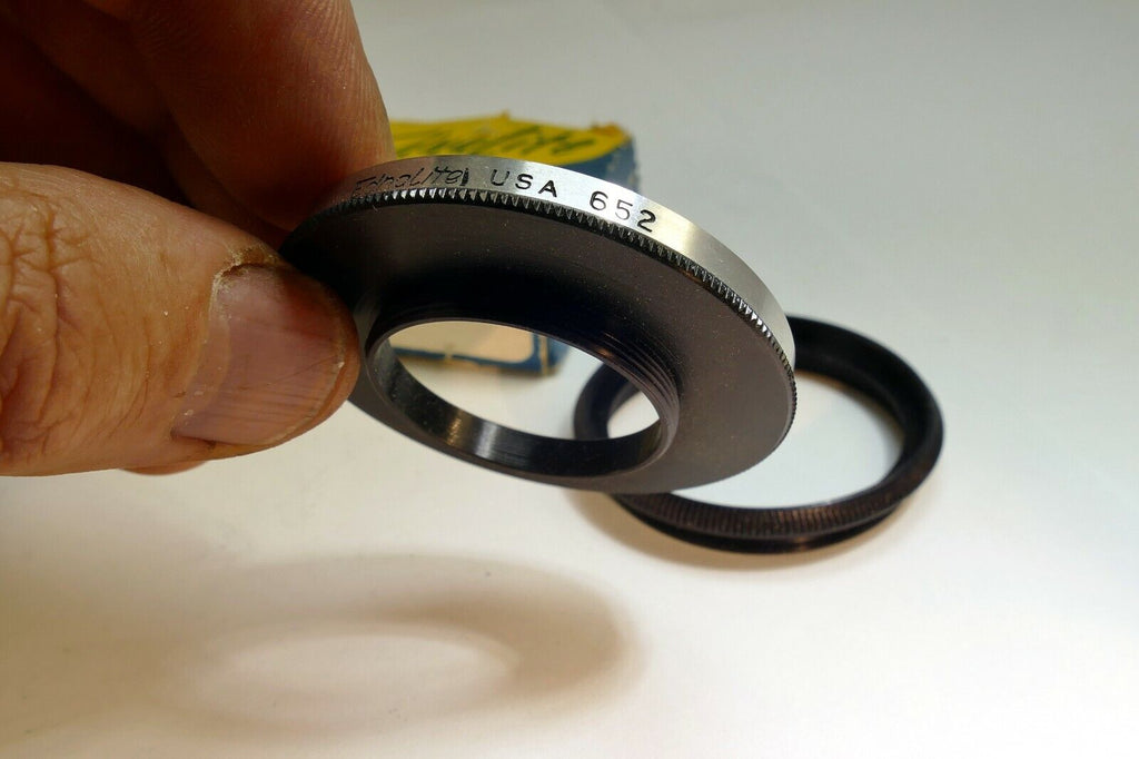 Ednalite 652 adapter 30mm to 44.5mm filter holder with retaining  Ring for ARGUS