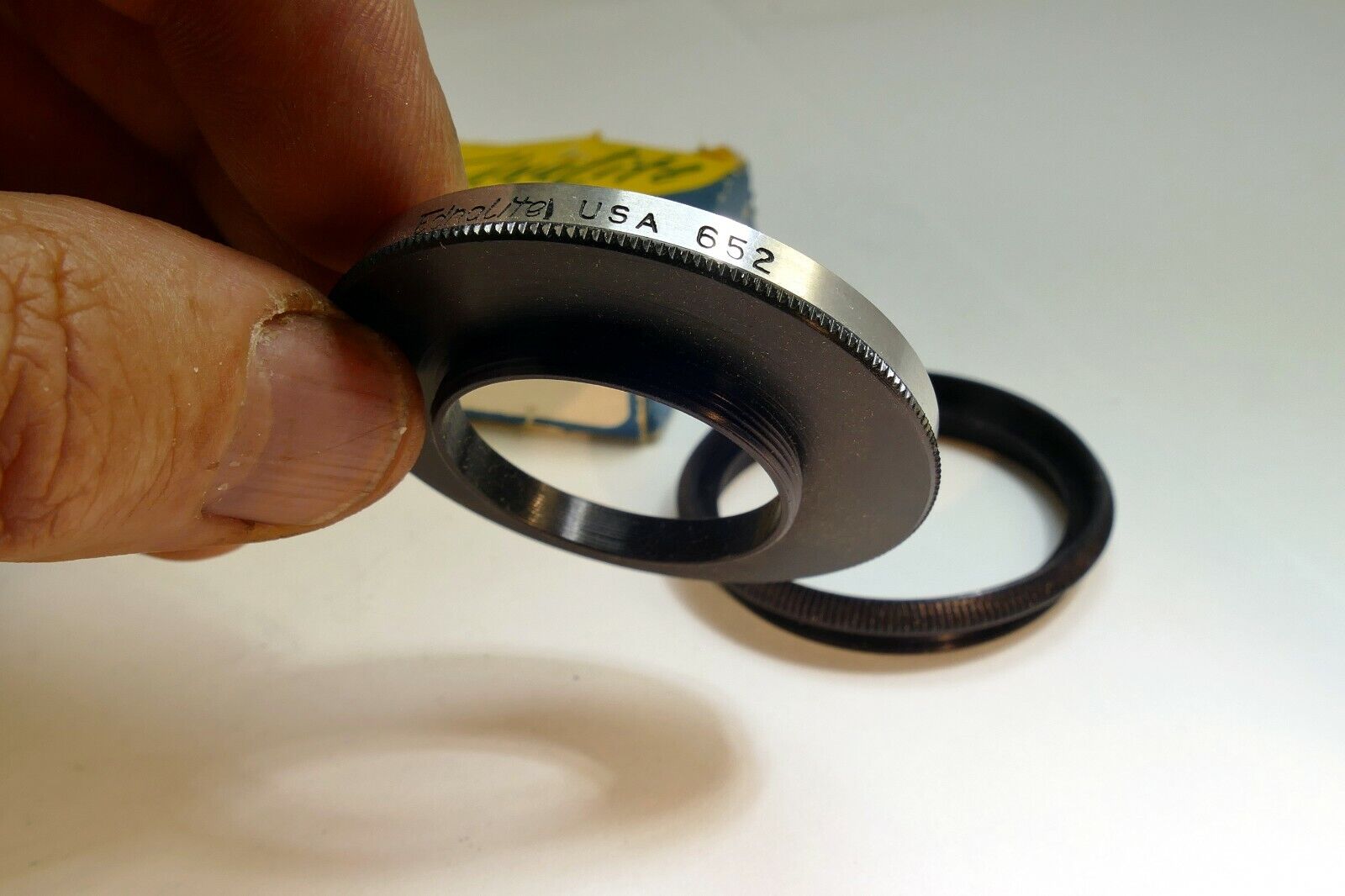 Ednalite 652 adapter 30mm to 44.5mm filter holder with retaining  Ring for ARGUS